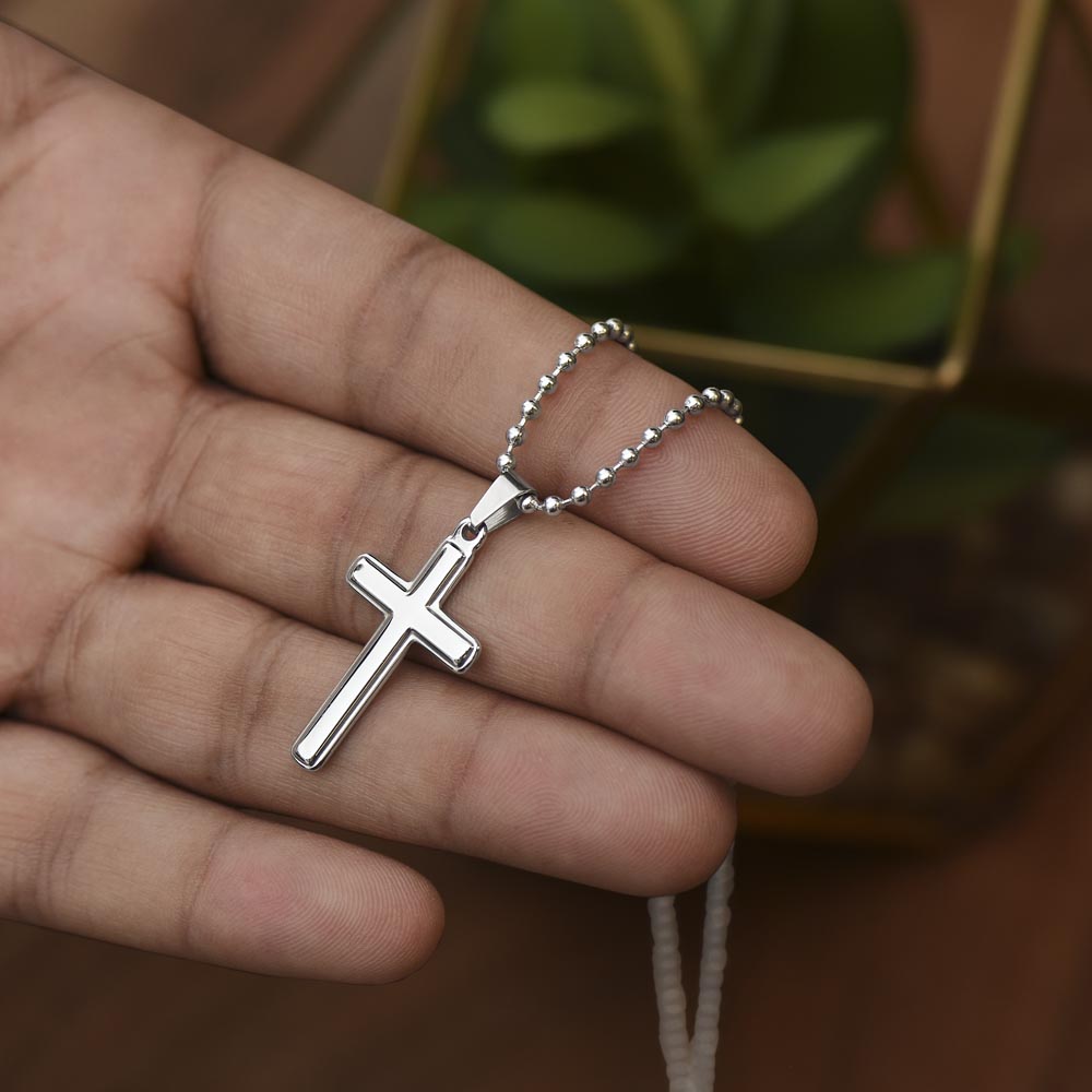 Artisan Cross Necklace | Gift for Mom