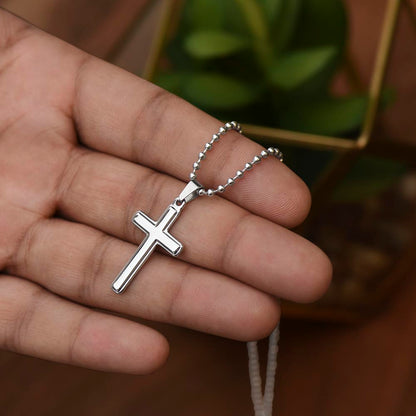 Artisan Cross Necklace | Gift for Mom