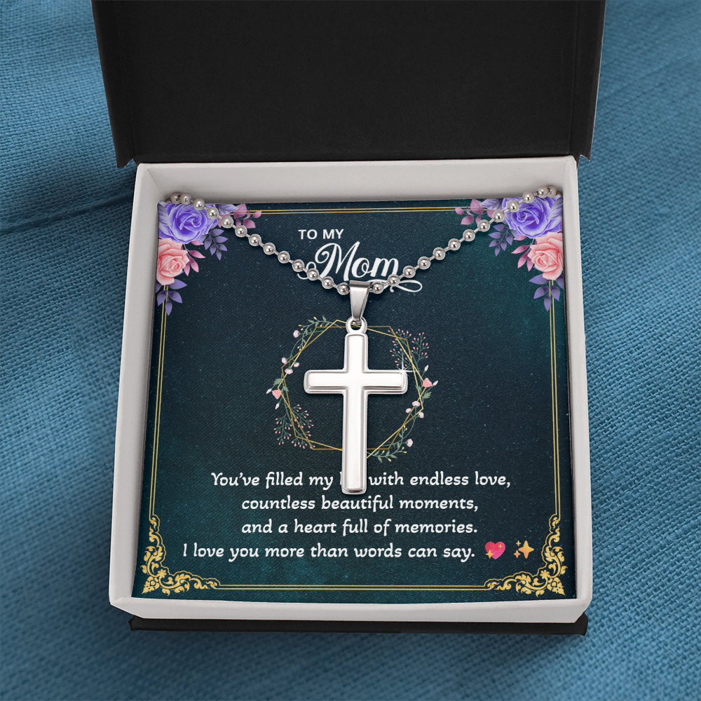 Artisan Cross Necklace | Gift for Mom