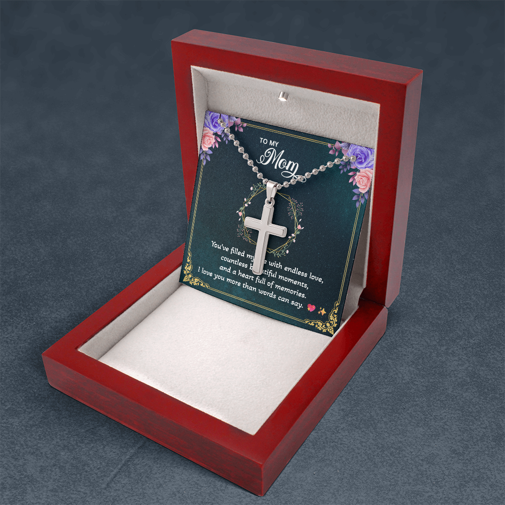 Artisan Cross Necklace | Gift for Mom