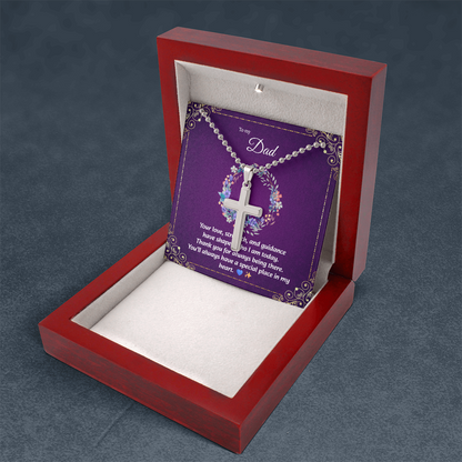 Artisan Cross Necklace | Gift for Dad