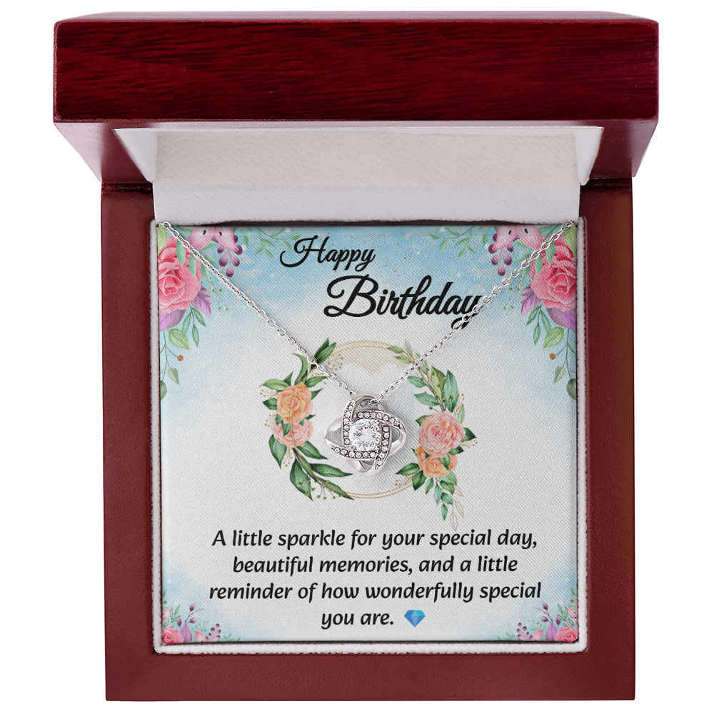Love Knot Necklace | Birthday Gift