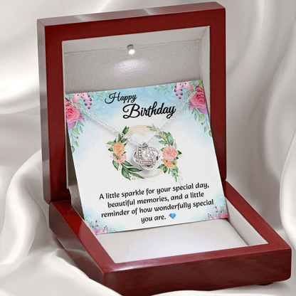 Love Knot Necklace | Birthday Gift