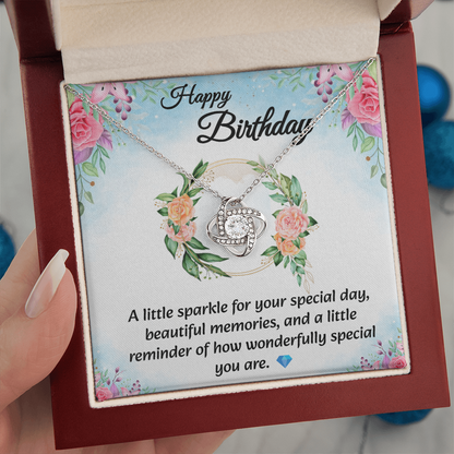 Love Knot Necklace | Birthday Gift