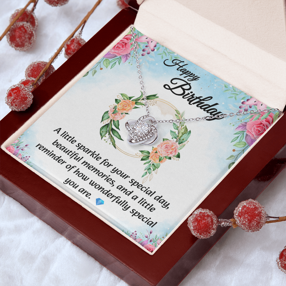 Love Knot Necklace | Birthday Gift