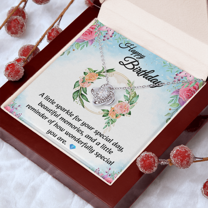 Love Knot Necklace | Birthday Gift