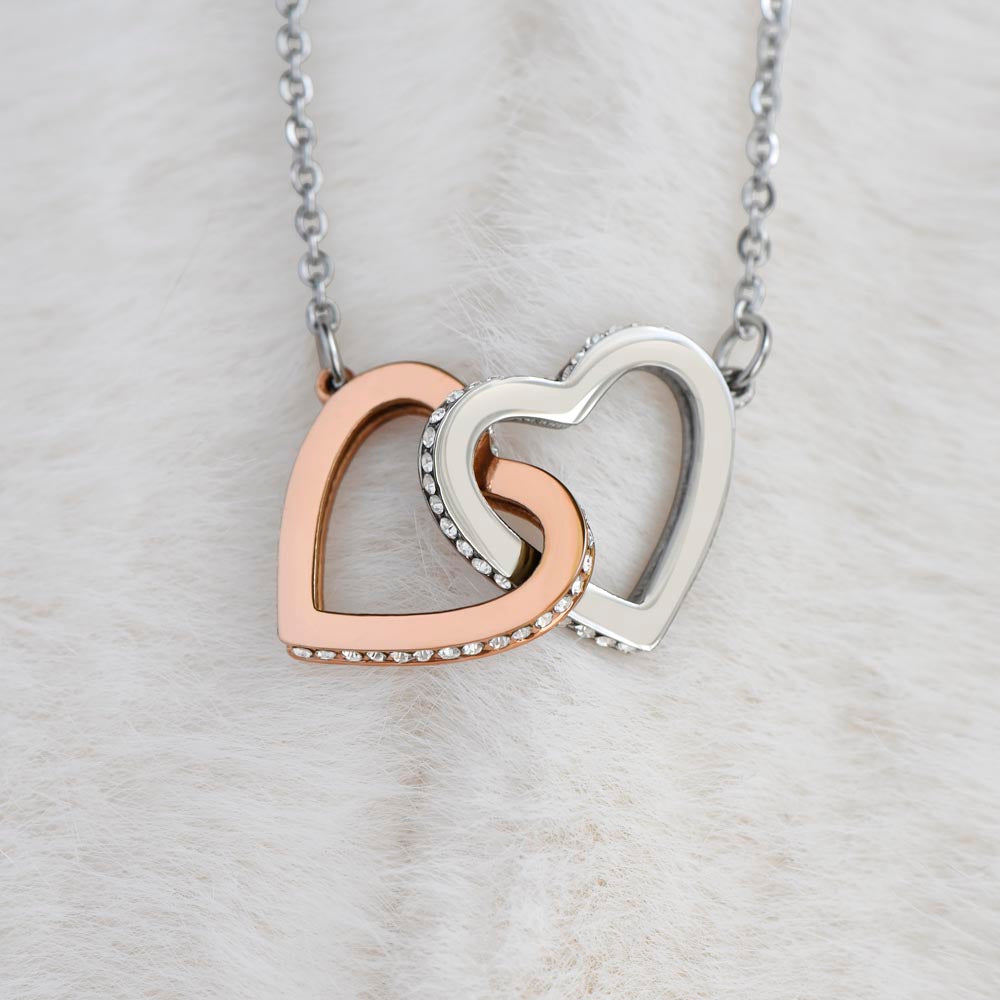 Interlocking Hearts Necklace | Anniversary Gift