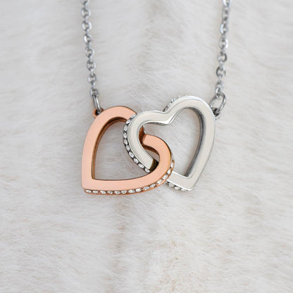 Interlocking Hearts Necklace | Anniversary Gift