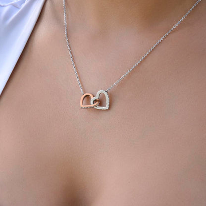 Interlocking Hearts Necklace | Anniversary Gift