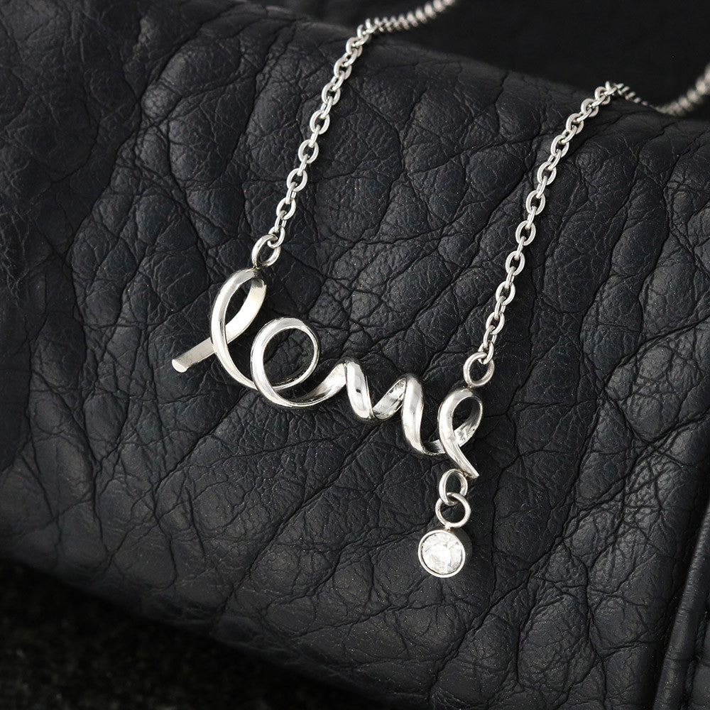 Scripted Love Necklace | Best Gift for Her