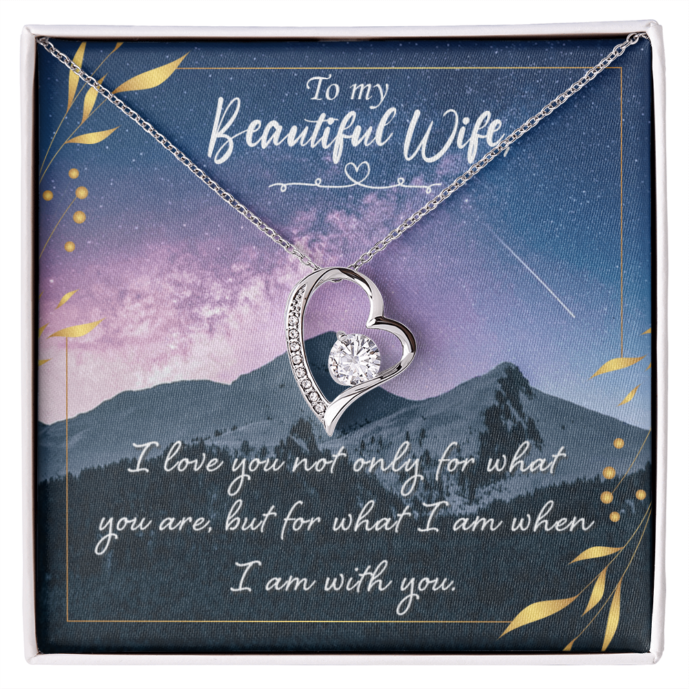 Diamond Love Necklace | Best Gift for Her