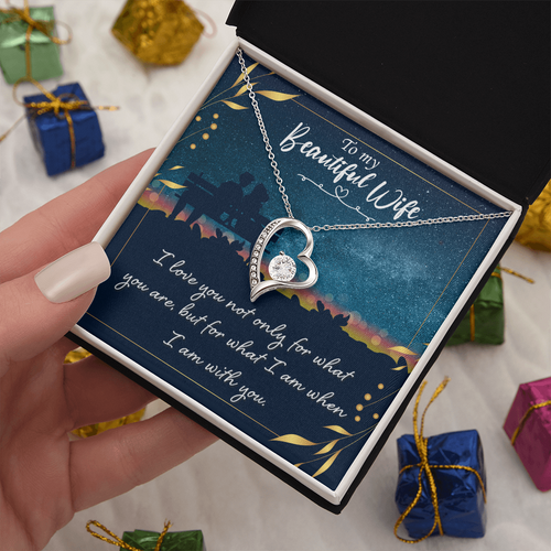 Diamond Love Necklace | Best Gift for Her