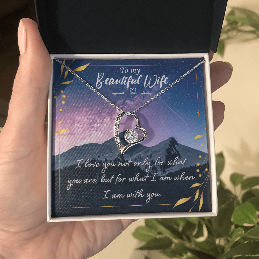 Diamond Love Necklace | Best Gift for Her