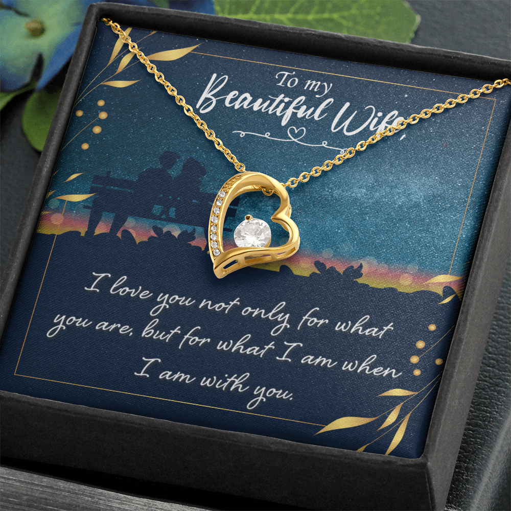 Diamond Love Necklace | Best Gift for Her